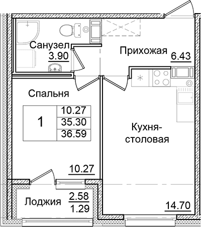 Планировка квартиры