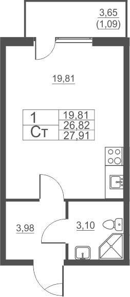 Планировка квартиры