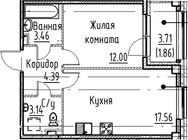 Планировка квартиры