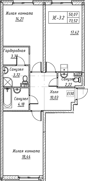 Планировка квартиры