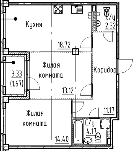Планировка квартиры