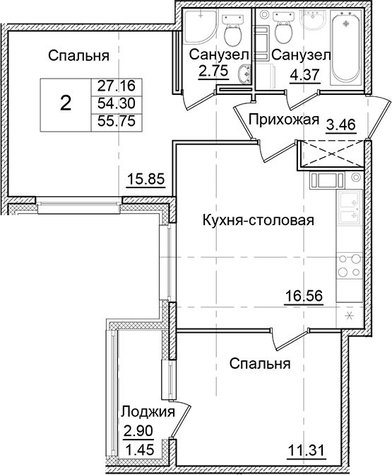 Планировка квартиры