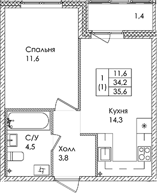 Планировка квартиры