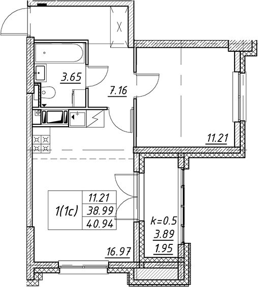 Планировка квартиры