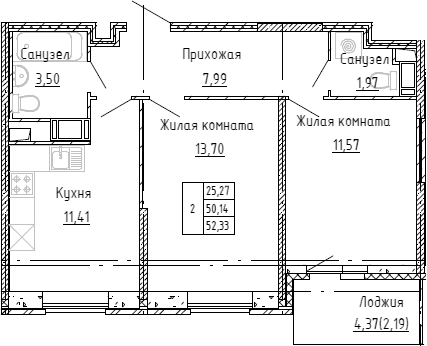 Планировка квартиры