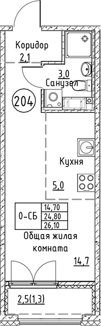 Планировка квартиры