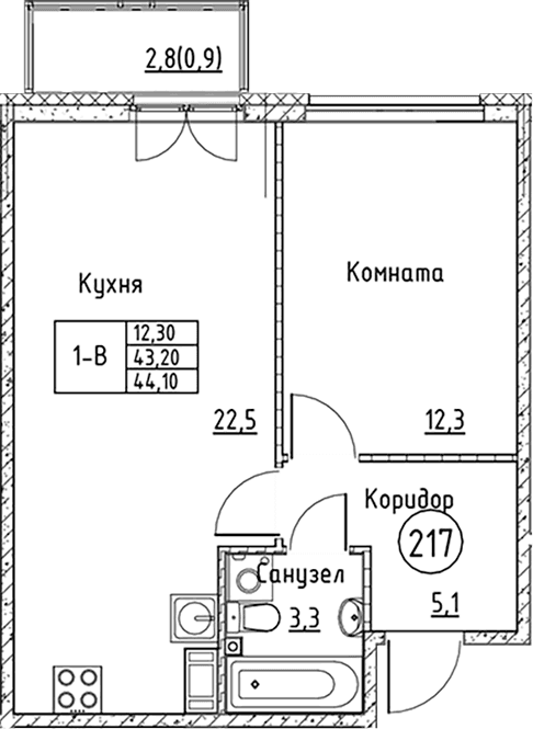 Планировка квартиры
