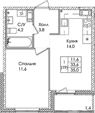 Планировка квартиры