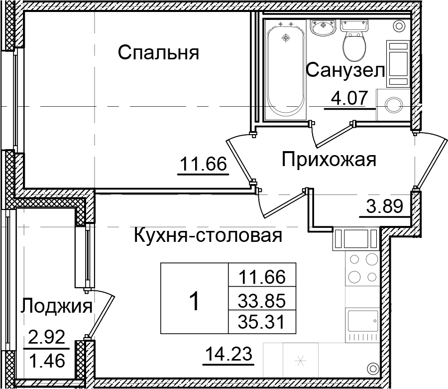 Планировка квартиры