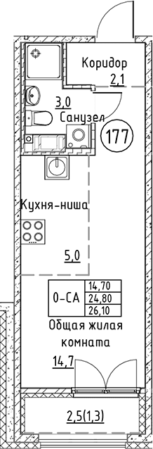 Планировка квартиры