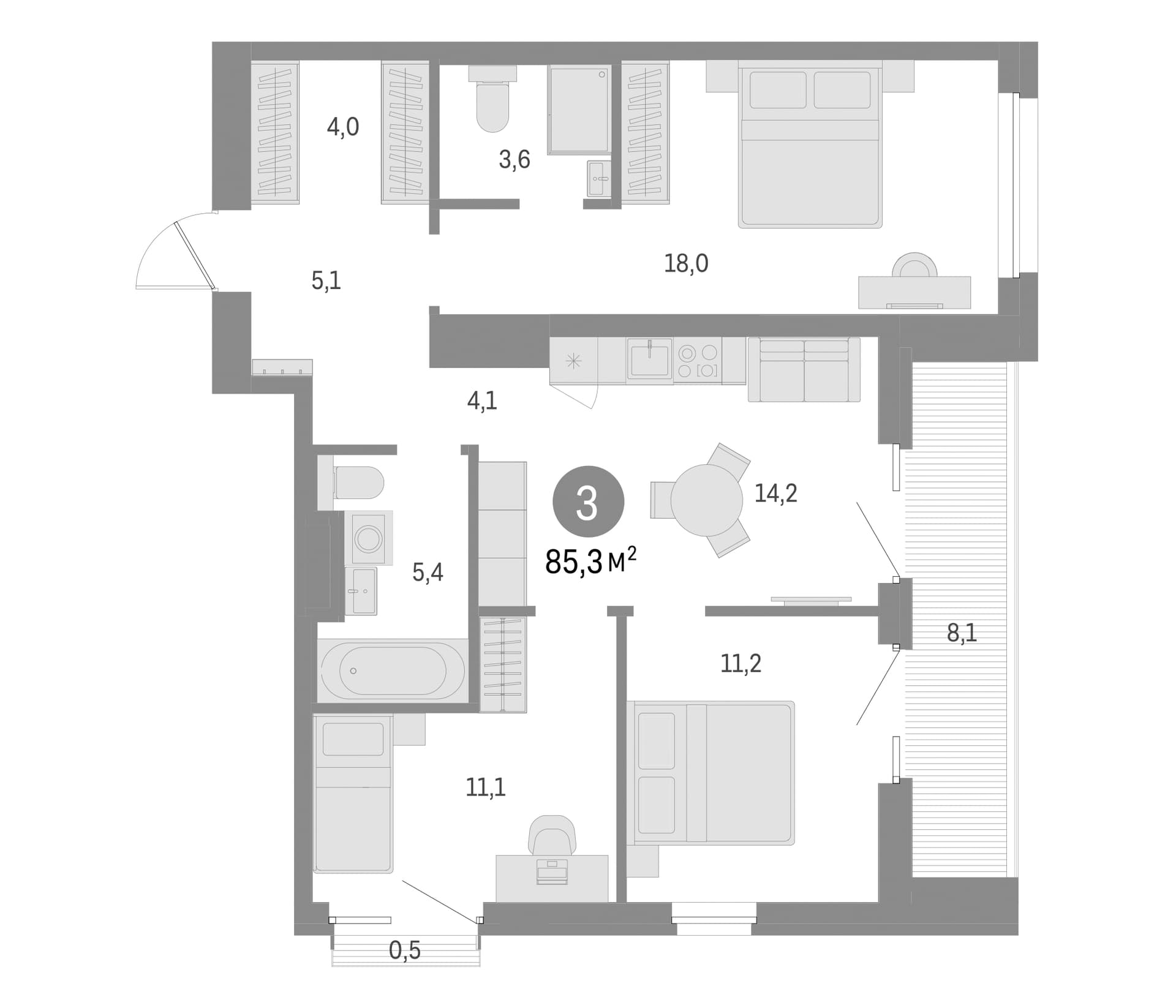 Планировка квартиры