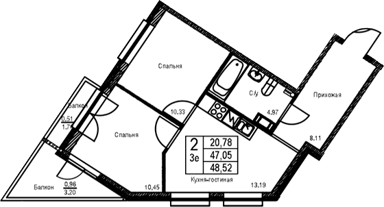 Планировка квартиры