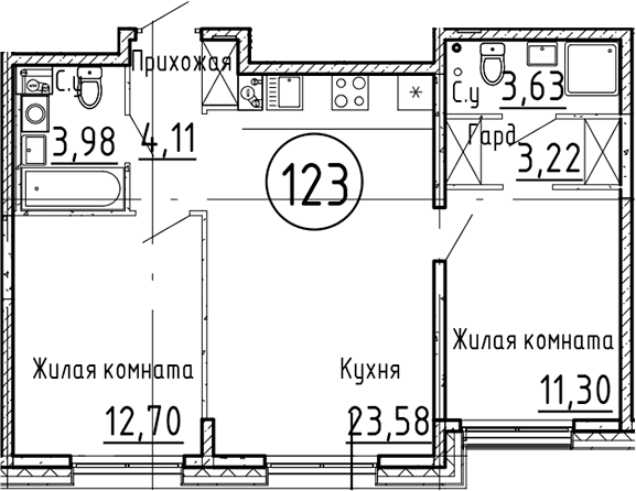 Планировка квартиры