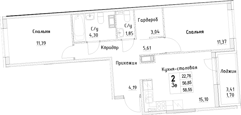 Планировка квартиры