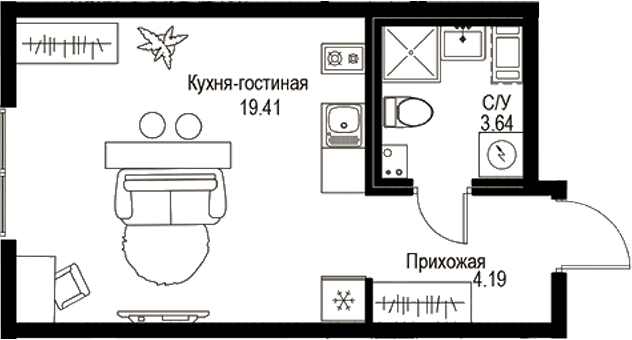 Планировка квартиры