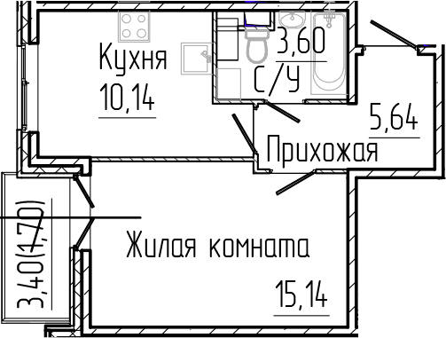Планировка квартиры