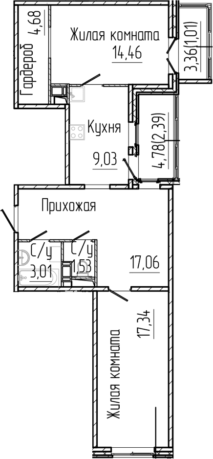 Планировка квартиры