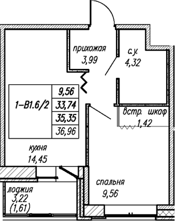 Планировка квартиры