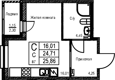 Планировка квартиры