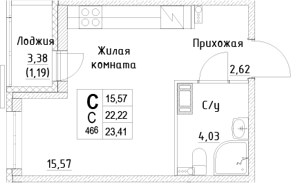 Планировка квартиры