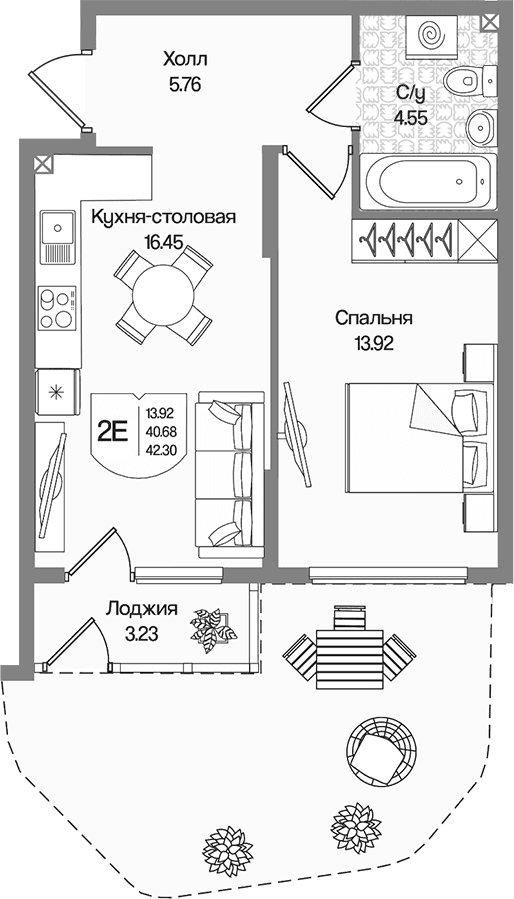 Планировка квартиры