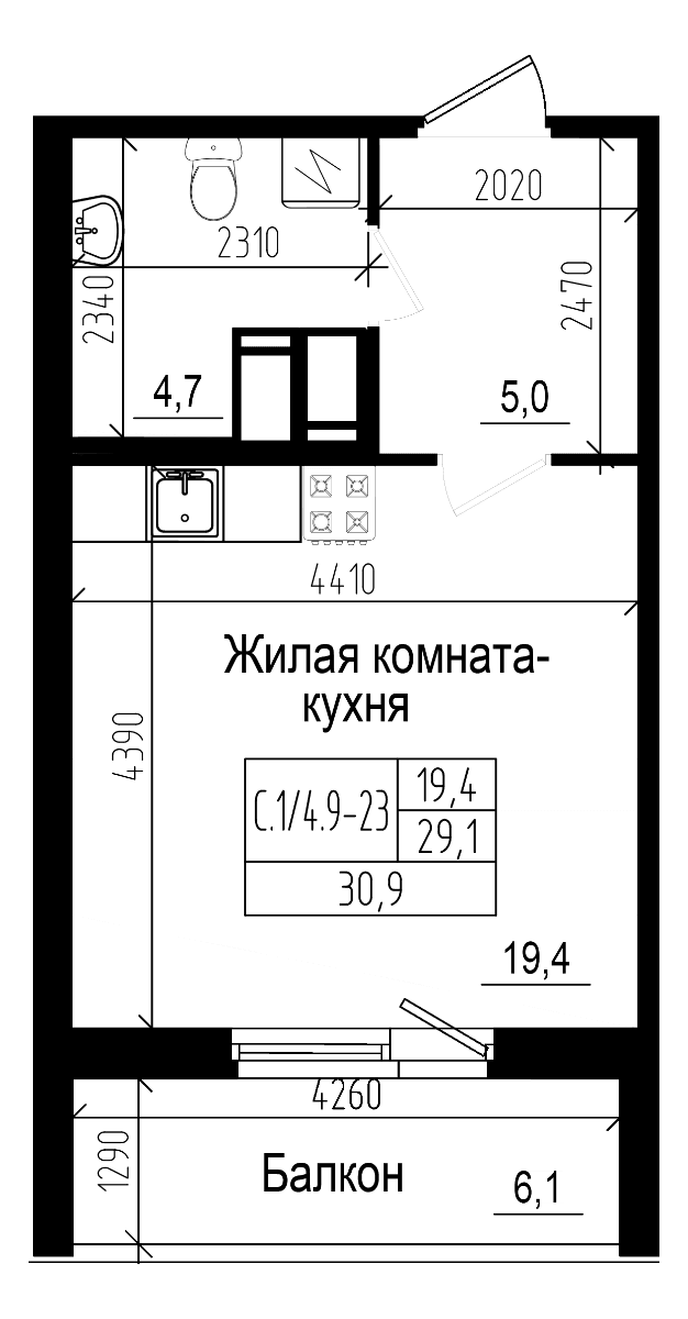 Планировка квартиры
