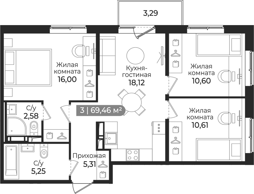 Планировка квартиры