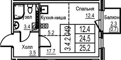 Планировка квартиры