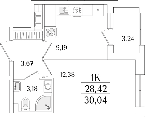Планировка квартиры