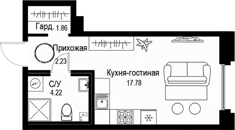Планировка квартиры