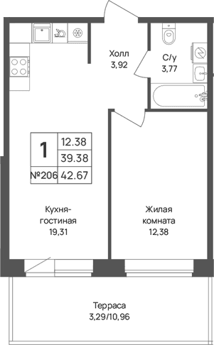 Планировка квартиры