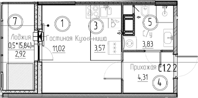 Планировка квартиры