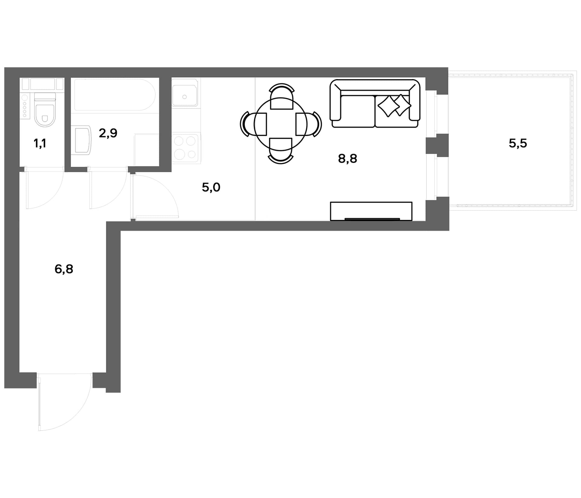 Планировка квартиры