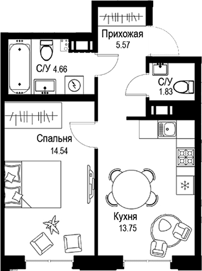 Планировка квартиры