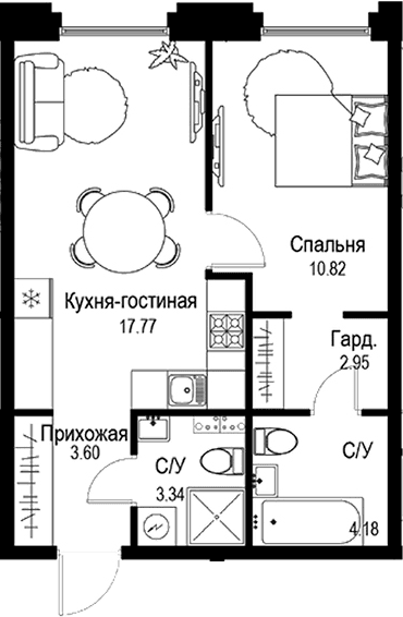 Планировка квартиры