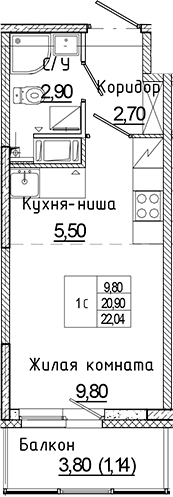 Планировка квартиры