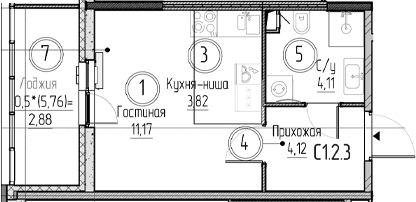 Планировка квартиры