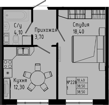 Планировка квартиры