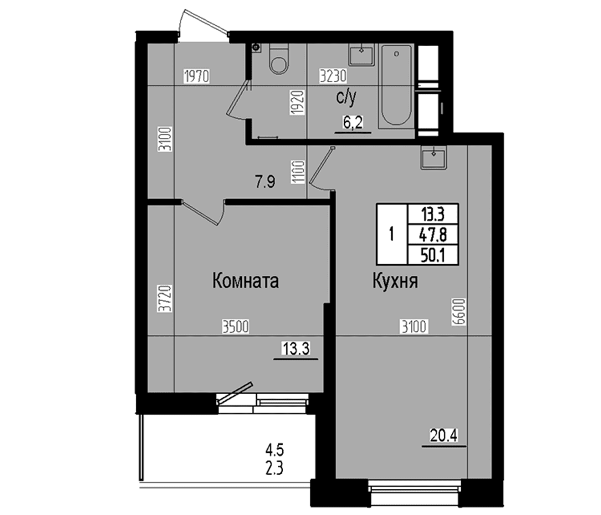 Планировка квартиры