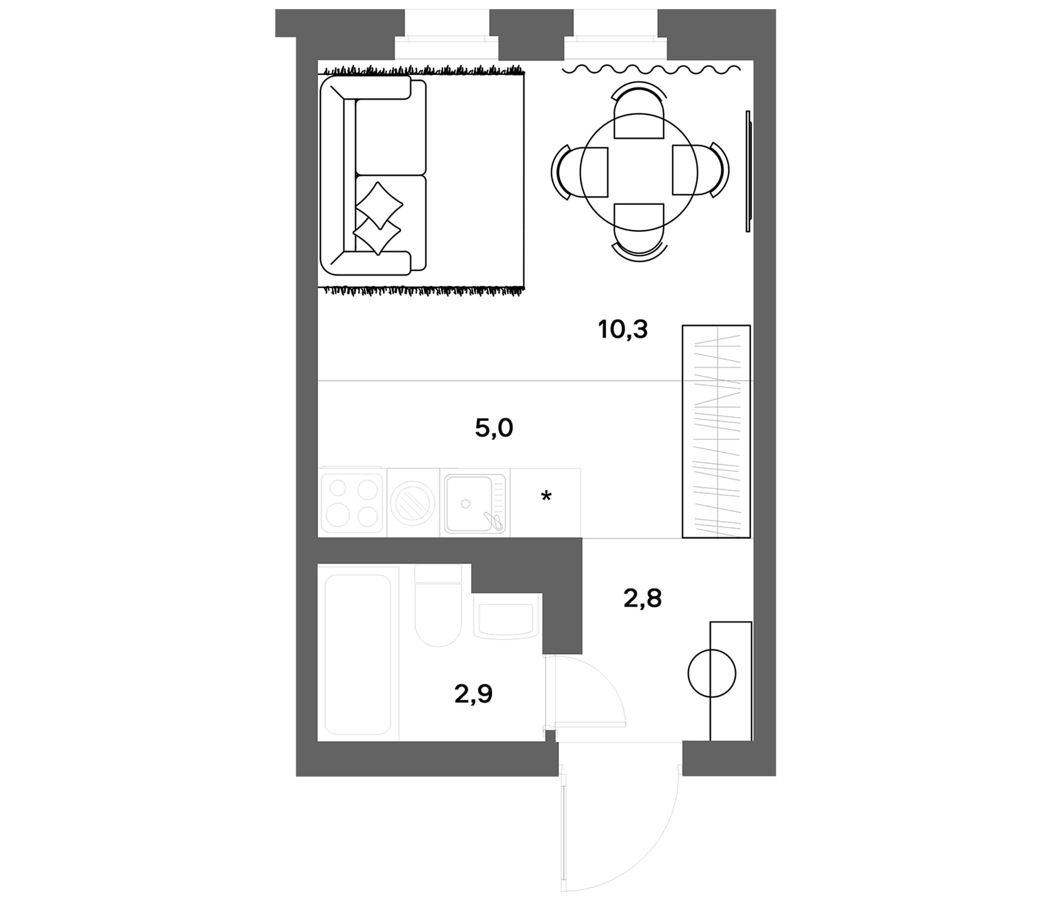 Планировка квартиры
