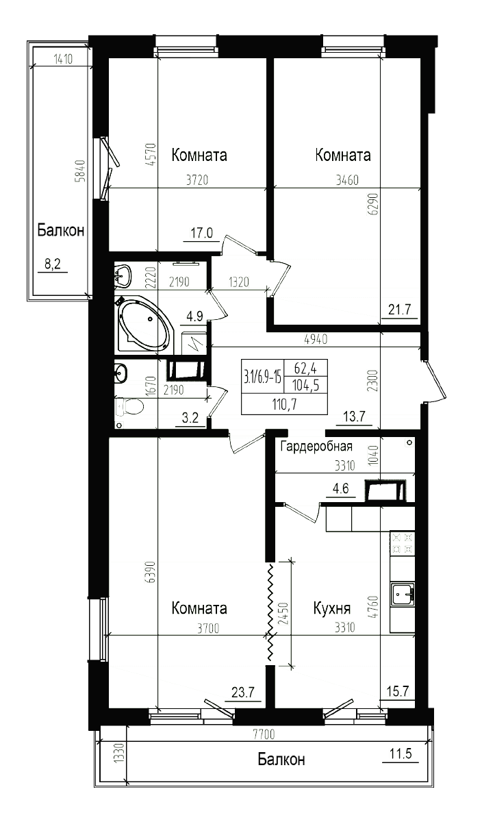 Планировка квартиры