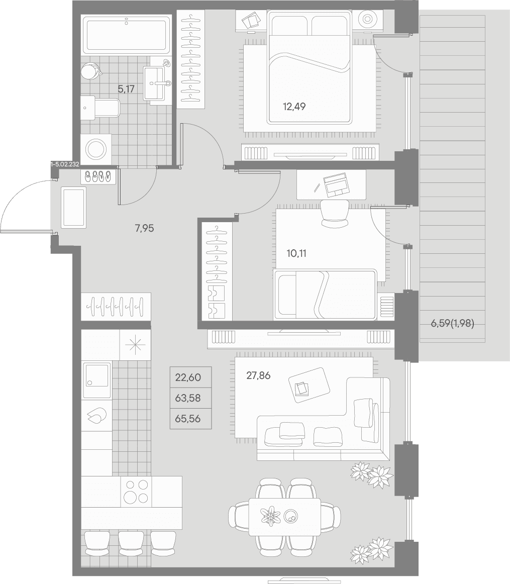 Планировка квартиры