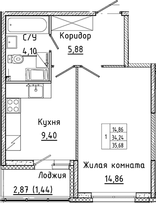 Планировка квартиры