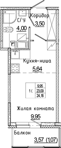 Планировка квартиры