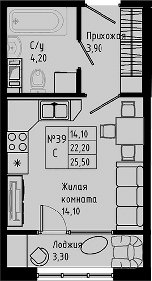 Планировка квартиры