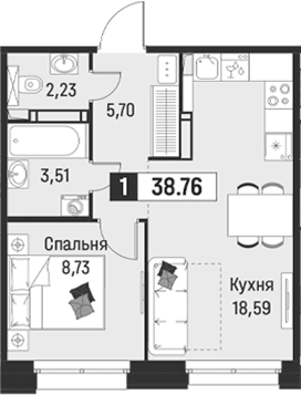 Планировка квартиры