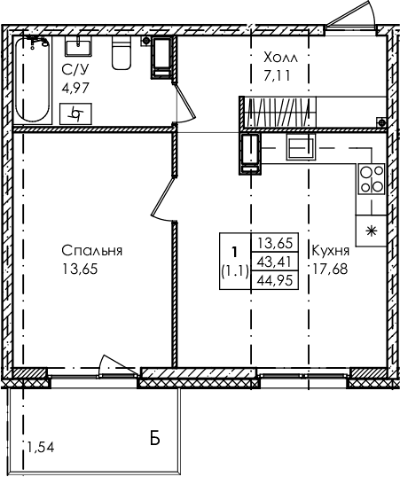 Планировка квартиры