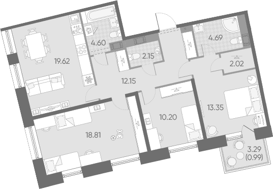 Планировка квартиры