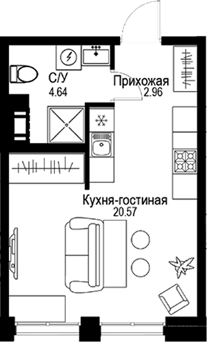 Планировка квартиры