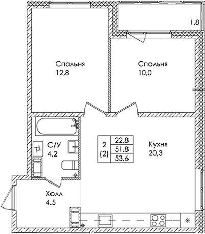 Планировка квартиры